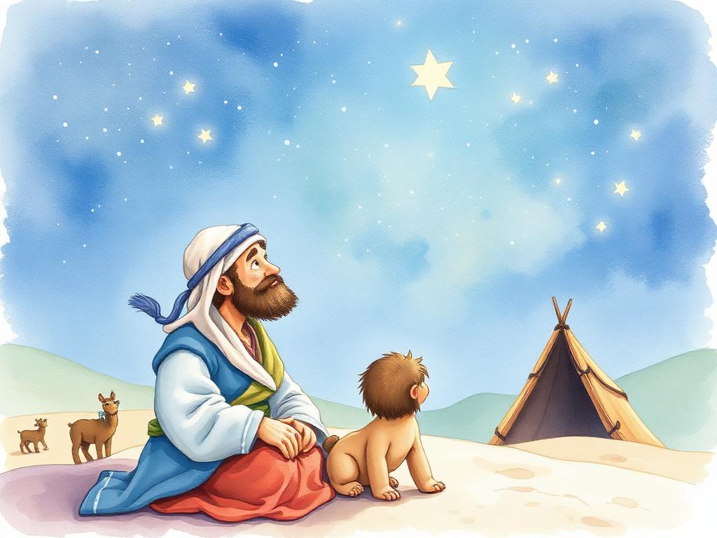 Abraão Olha as Estrelas